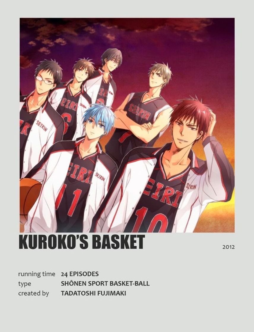 Serie Kuroko no Basket