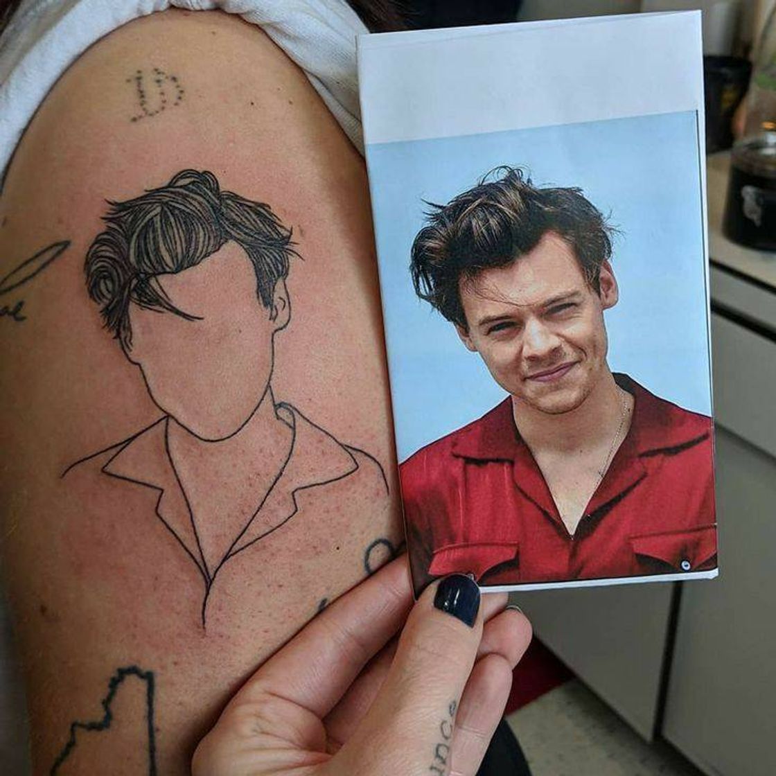 Moda Tattoo harrystyles 