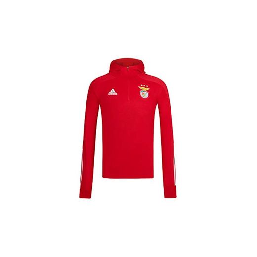 adidas SL Benfica Red Hooded Sweater 2020-21 For Kids Sweatshirt