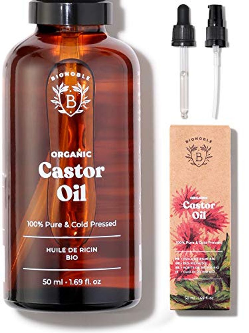 Social ACEITE DE RICINO ORGÁNICO | 100% Puro, Natural y Prensado en Frío