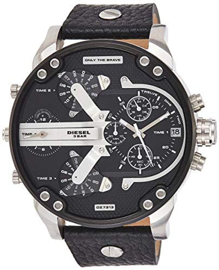 Producto Diesel Reloj Hombre de Analogico con Correa en Cuero DZ7313