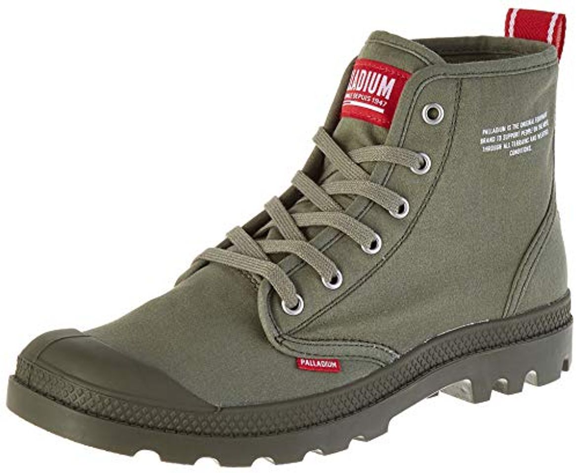 Fashion Palladium Hi Du C U, Zapatillas Altas Unisex Adulto, Verde