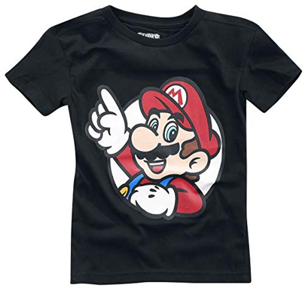 Fashion 608843 - Nintendo - T-shirt enfant 4-5 ans - Mario