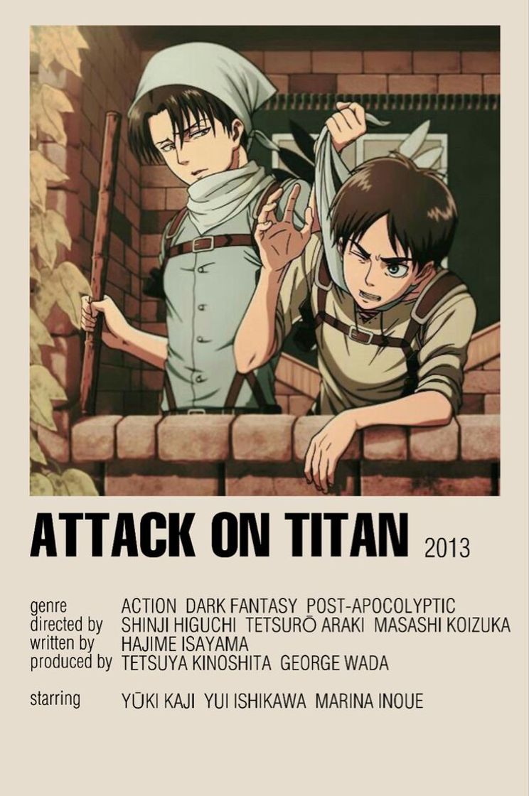 Fashion Attack on titan