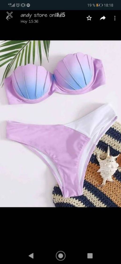Social SHEKINI Mujer Conjunto de Bikini de Dos Piezas Almohadillas Bañador Estampar Trajes