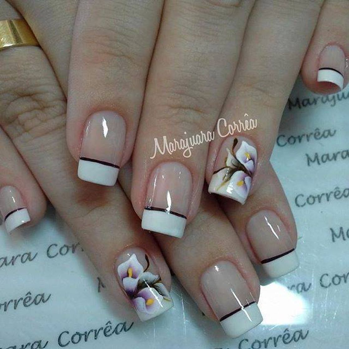 Social Unhas francesinha 