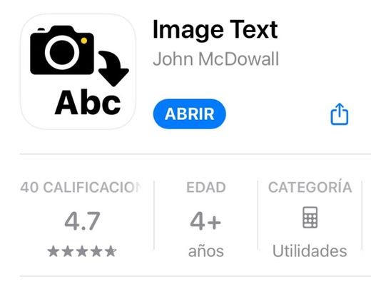 ‎Image Text en App Store