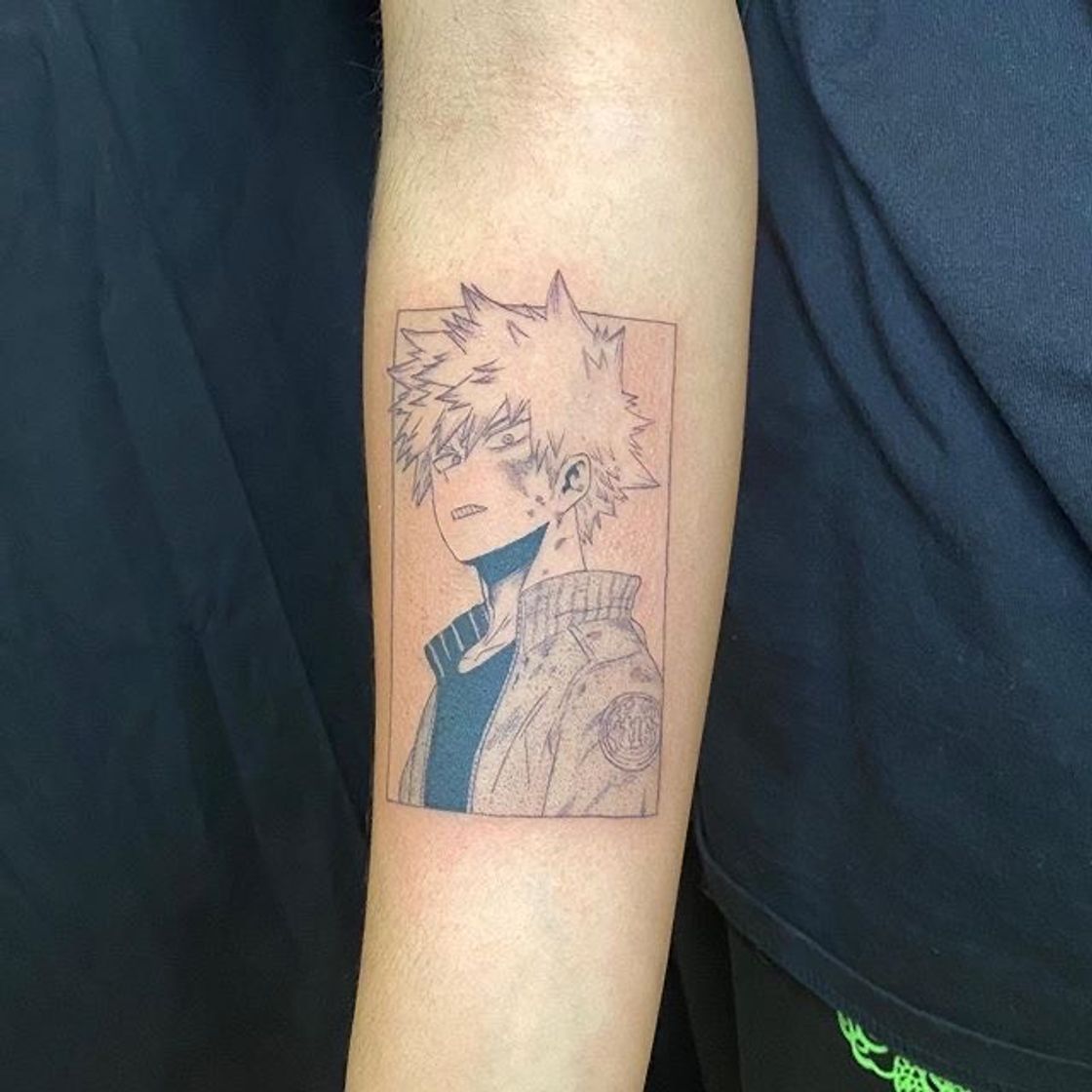 Moda Tatto bakugou Katsuki 