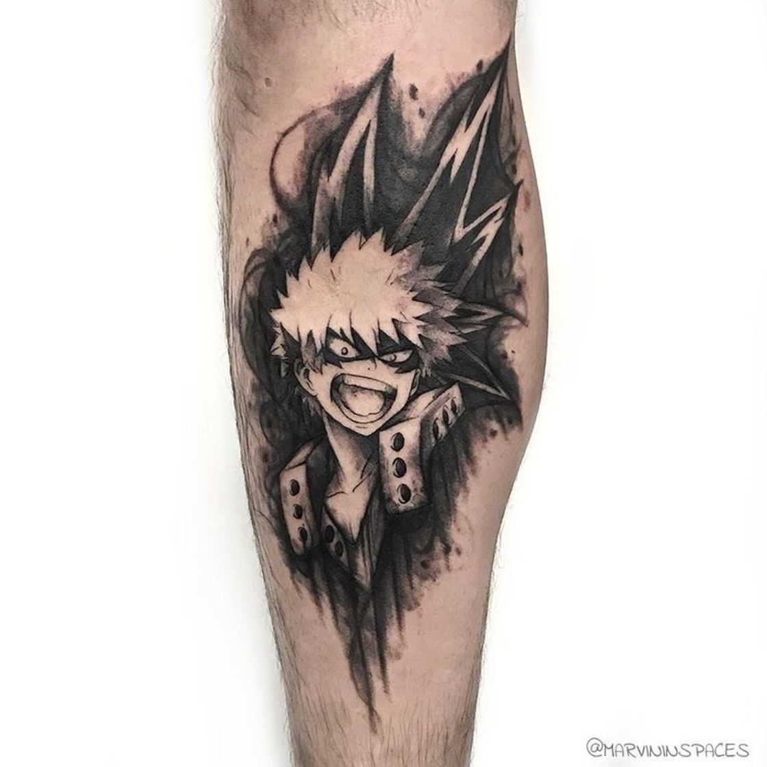 Moda Tattoo bakugou Katsuki