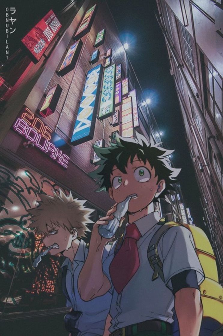 Moda Walppaper Deku e Bakugou 