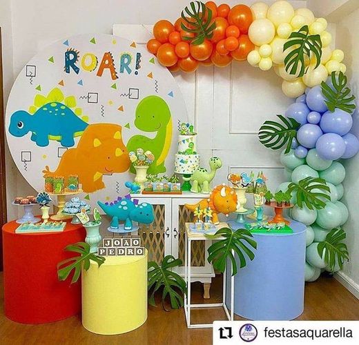 Tema aniversário dinossauro 