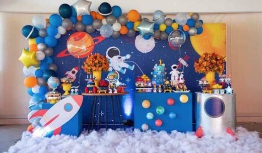 Aniversário astronauta 