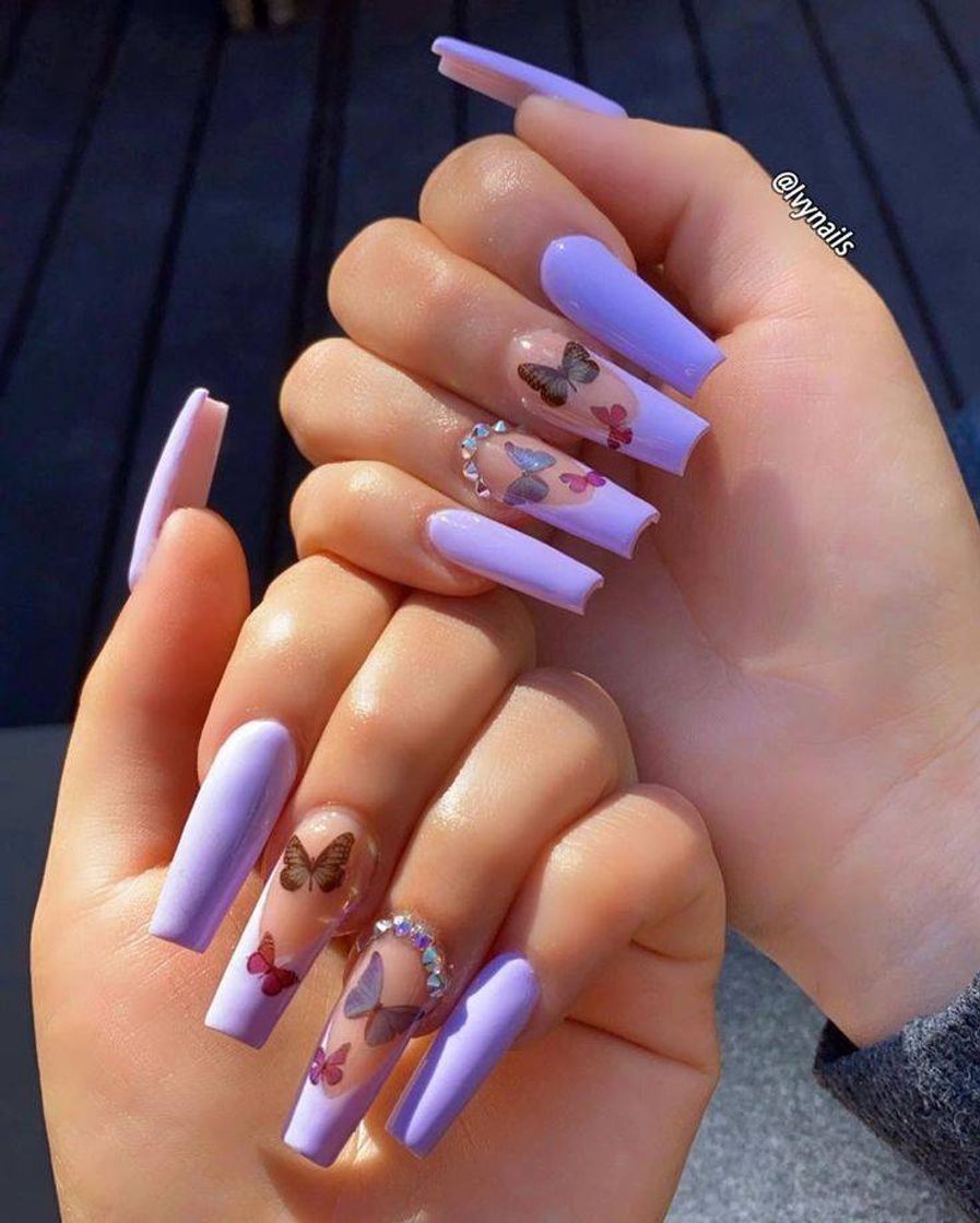 Social Nail Purple