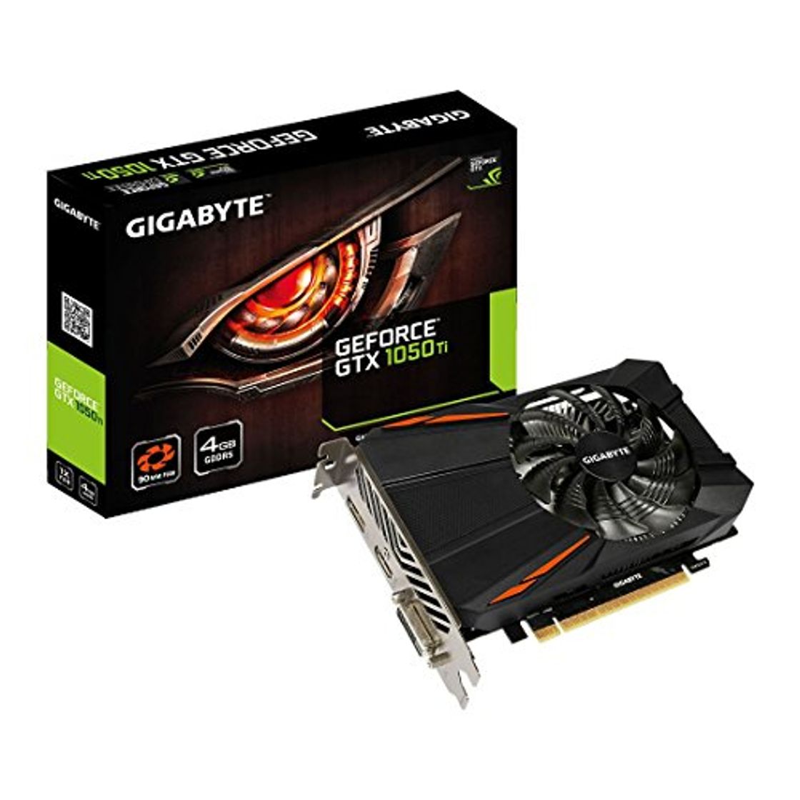 Electronics Gigabyte GeForce GTX 1050 Ti D5 4G GV-N105TD5-4GD