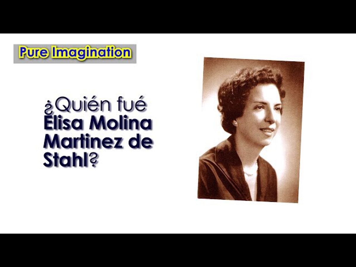 Película Elisa Molina Martinez de Stahl - YouTube