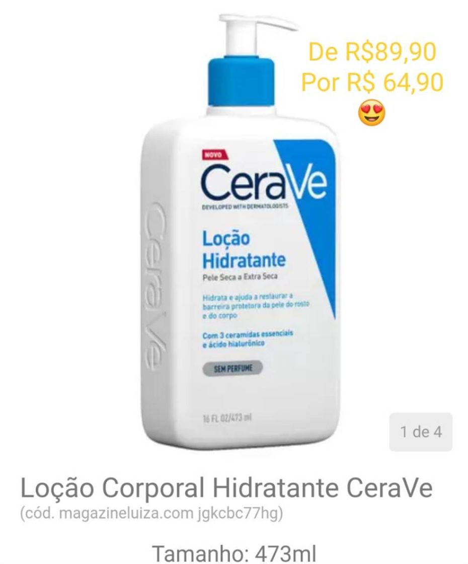 Fashion Loção Corporal Hidratante CeraVe

