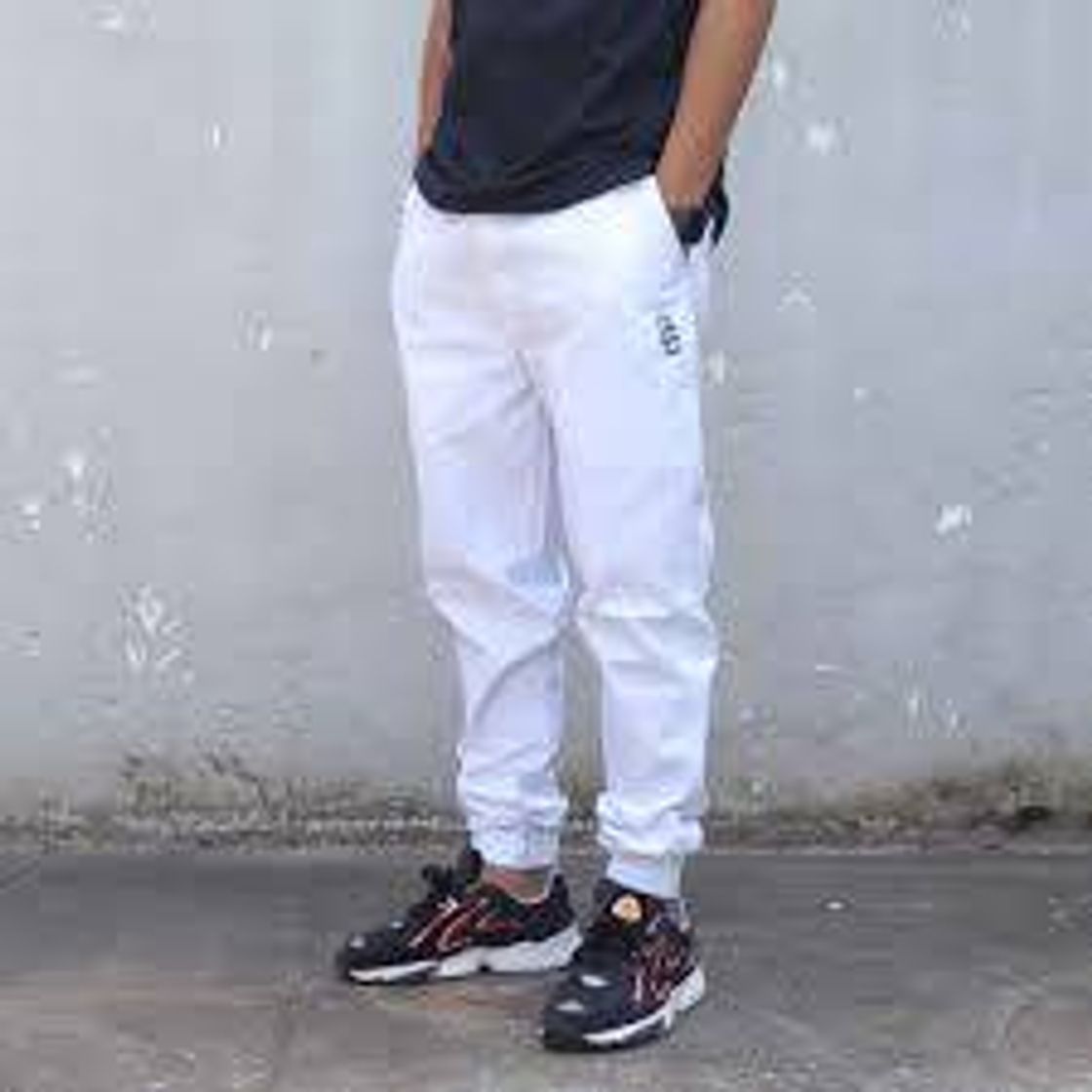 Moda Overcome Clothing
Calça Jogger Overcome "Logo" Branca