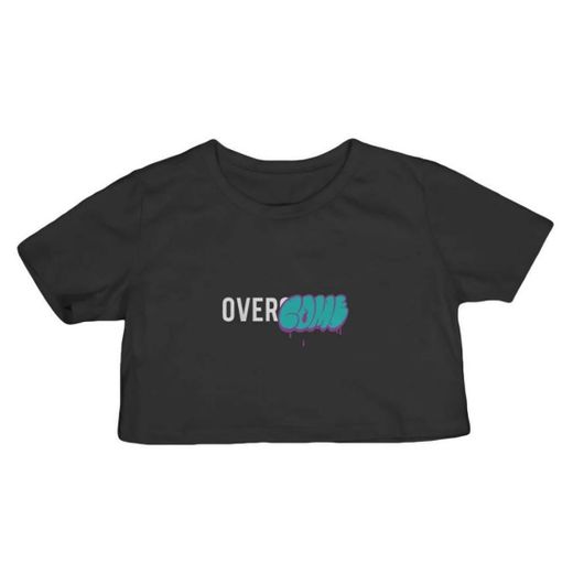 Cropped Overcome "Grafitti" Preto - Overcome Clothing