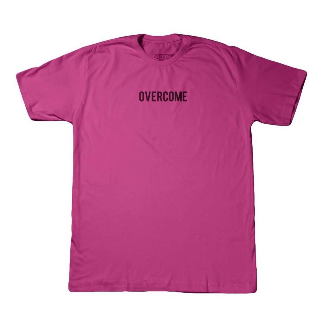 Fashion Camiseta Overcome "Logobox" Magenta/Preta