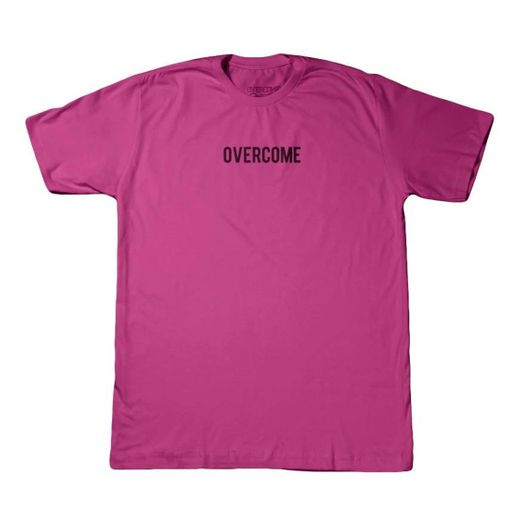 Camiseta Overcome "Logobox" Magenta/Preta