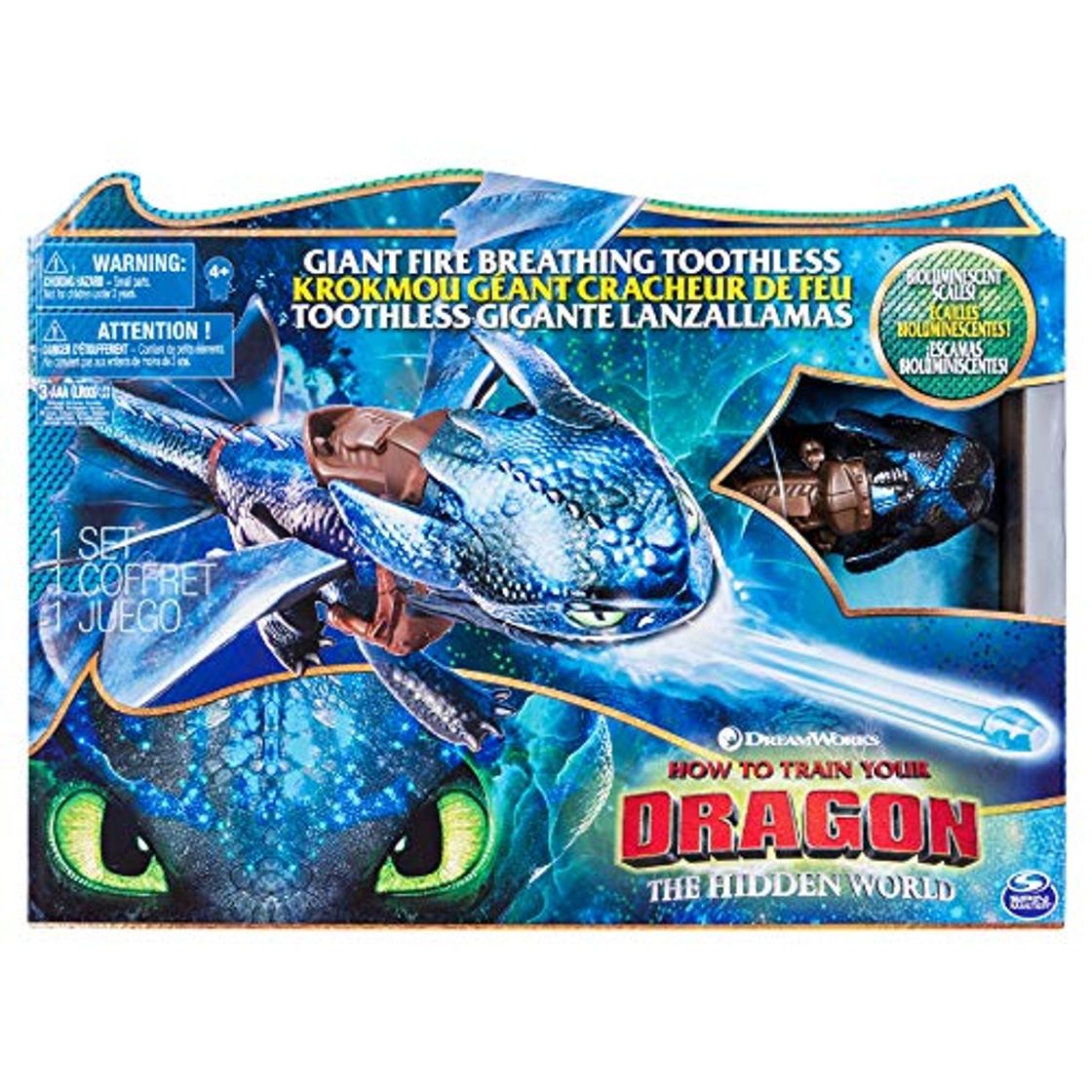 Productos Cómo Entrenar a tu Dragón Dragón Lanzallamas Desdentado