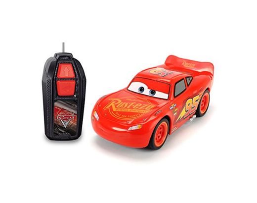 Dickie Toys- Cars Coche Rayo MC Queen RC Single Drive, Control Remoto,