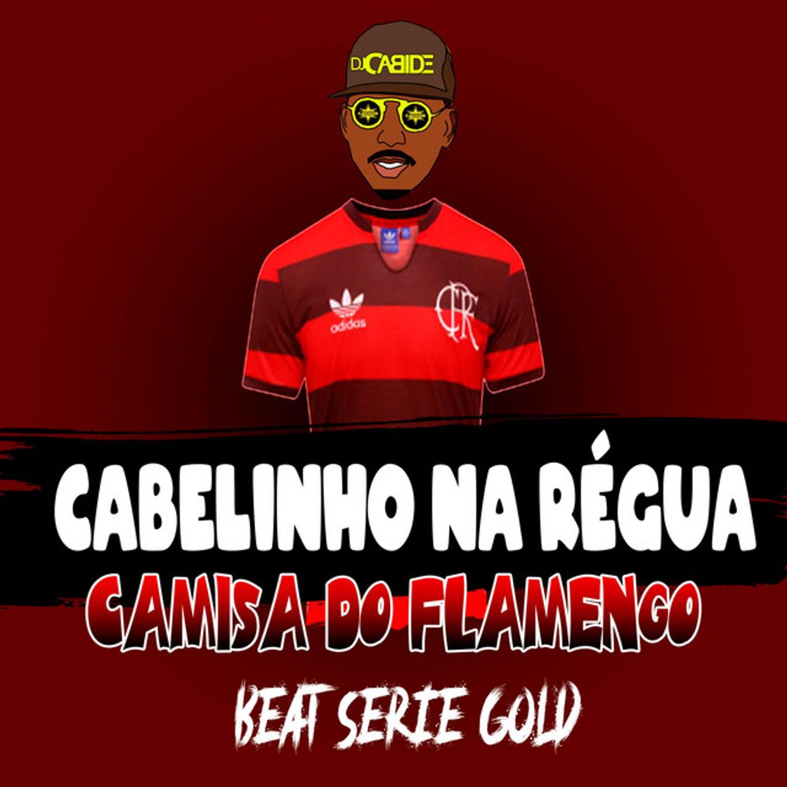 Music Cabelinho na Régua Camisa do Flamengo Beat Serié Gold