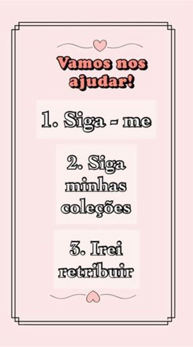 Social Vamos nos ajudar! 🥰