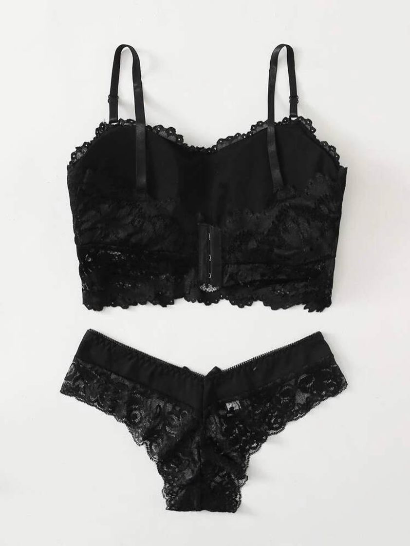 Moda Floral Lace Lingerie Set | SHEIN USA