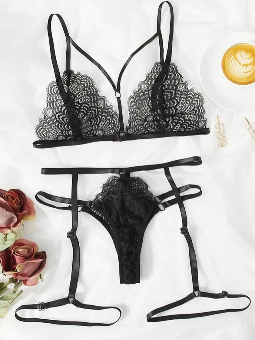 Moda Lingerie sexy de renda