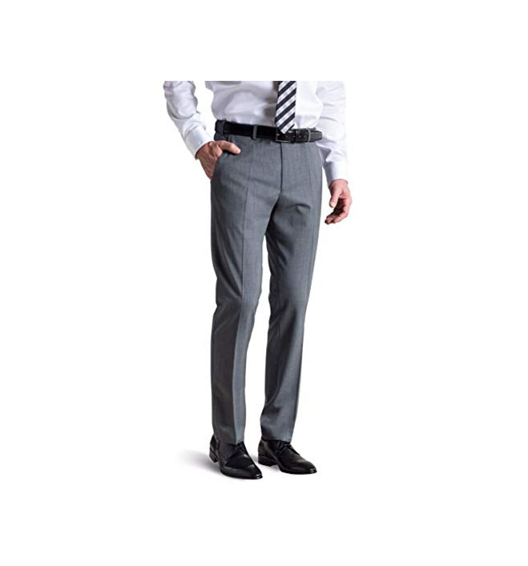 Moda Meyer Bonn, Pantalones para Hombre, Gris