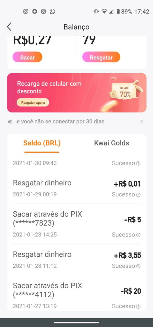 Fashion GANHAR DINHEIRO USANDO O APP KWAI