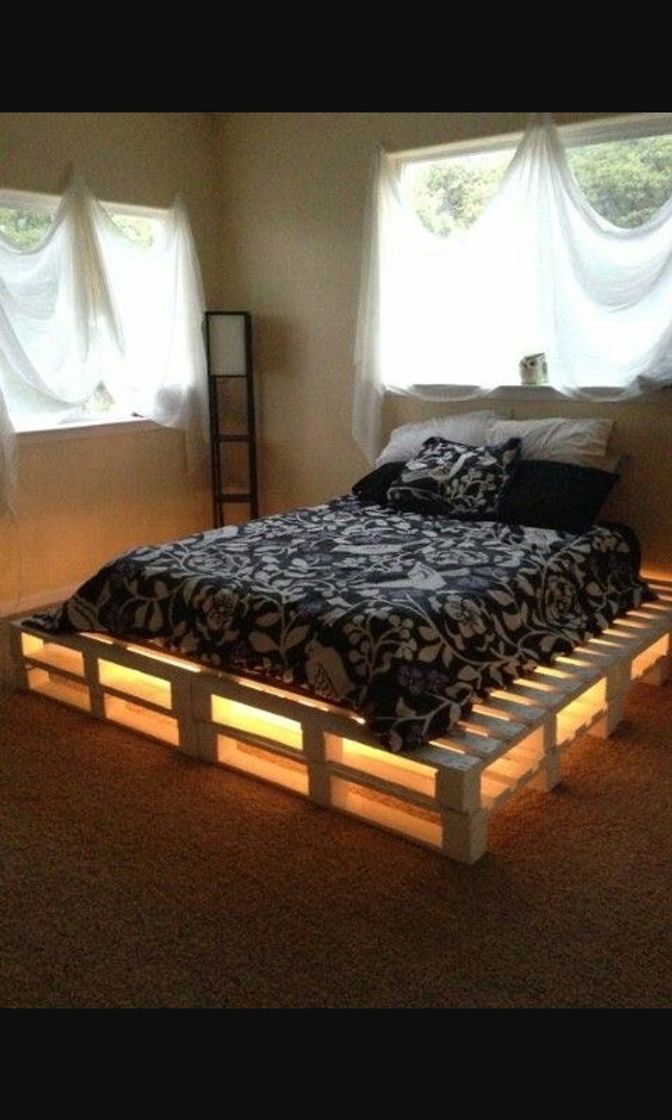 Moda Cama sobre pallet 