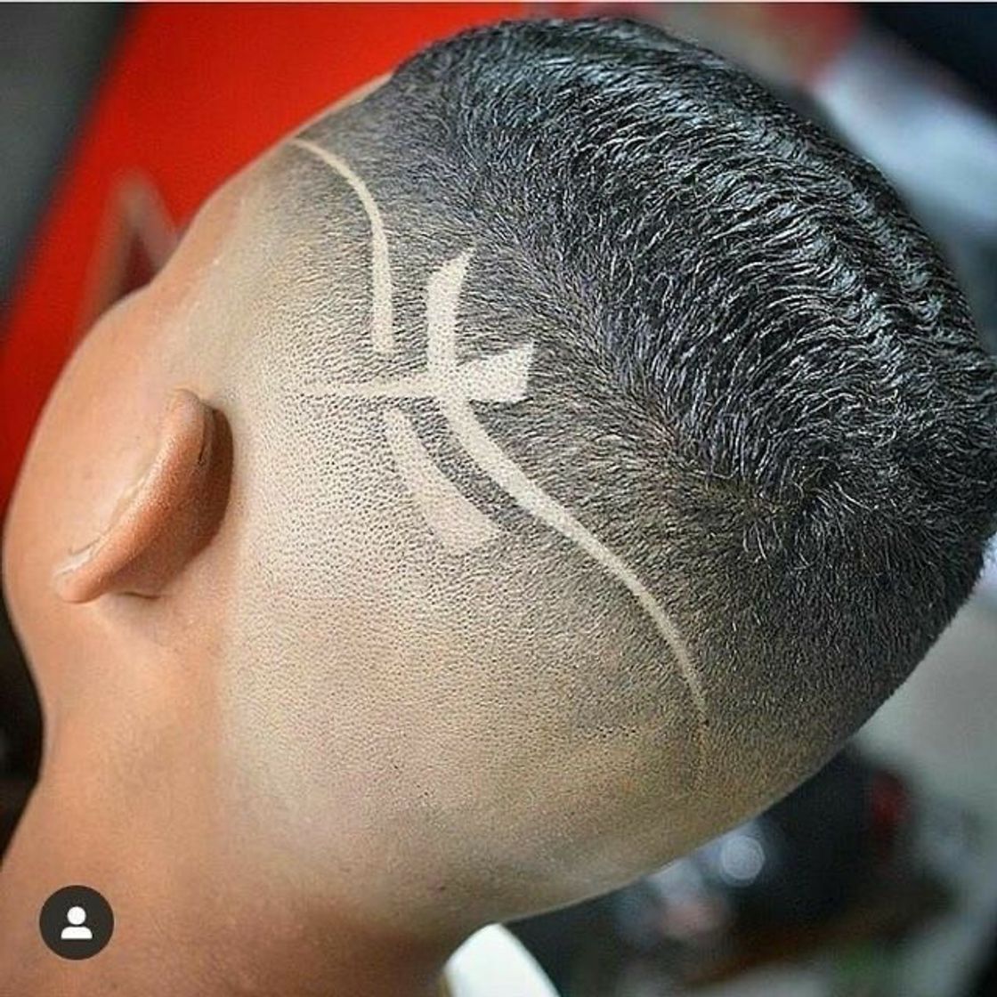 Social High fade com detalhe