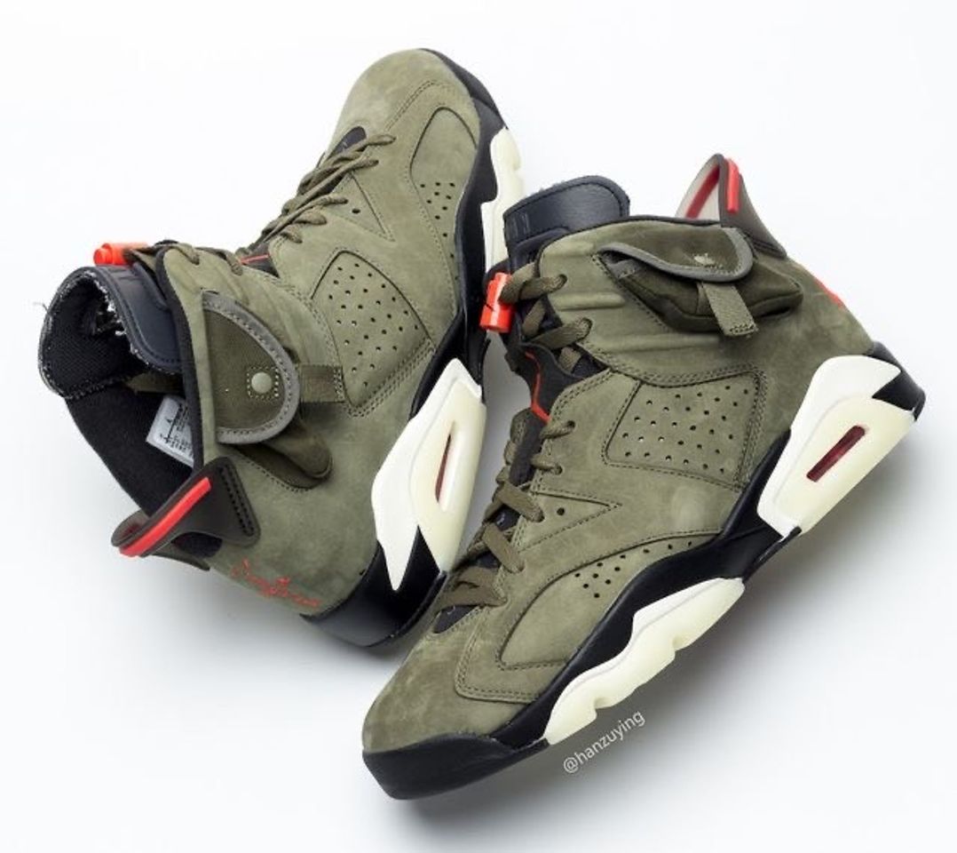 Moda Travis scott air jordan 6