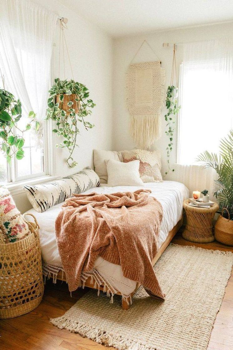 Moda Quarto com plantas 