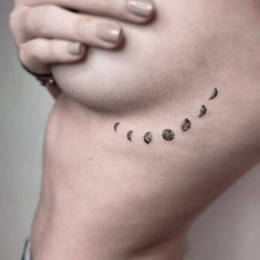 tatuagem fases da lua