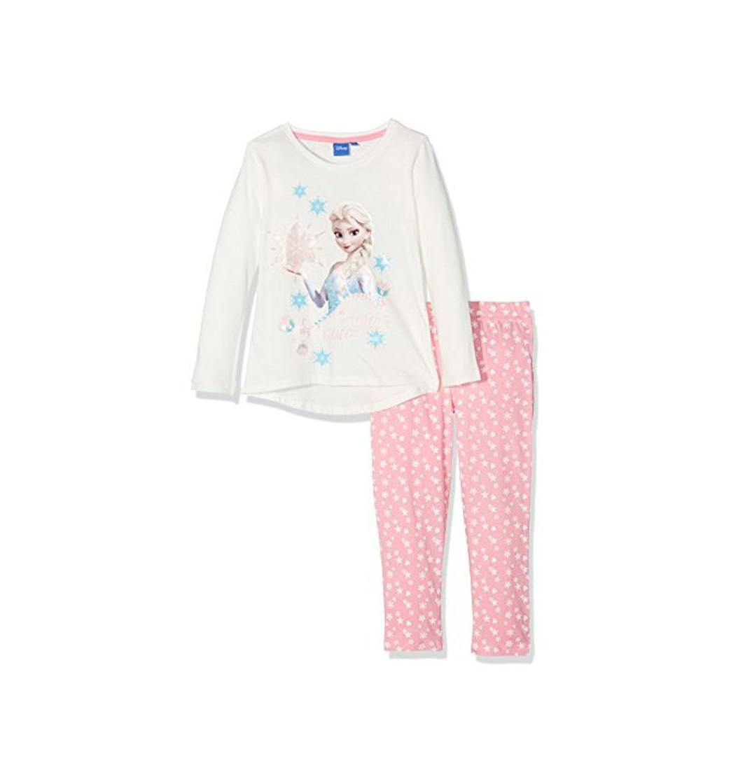 Social Disney Frozen Niña de set de cristal copos de nieve pijama de