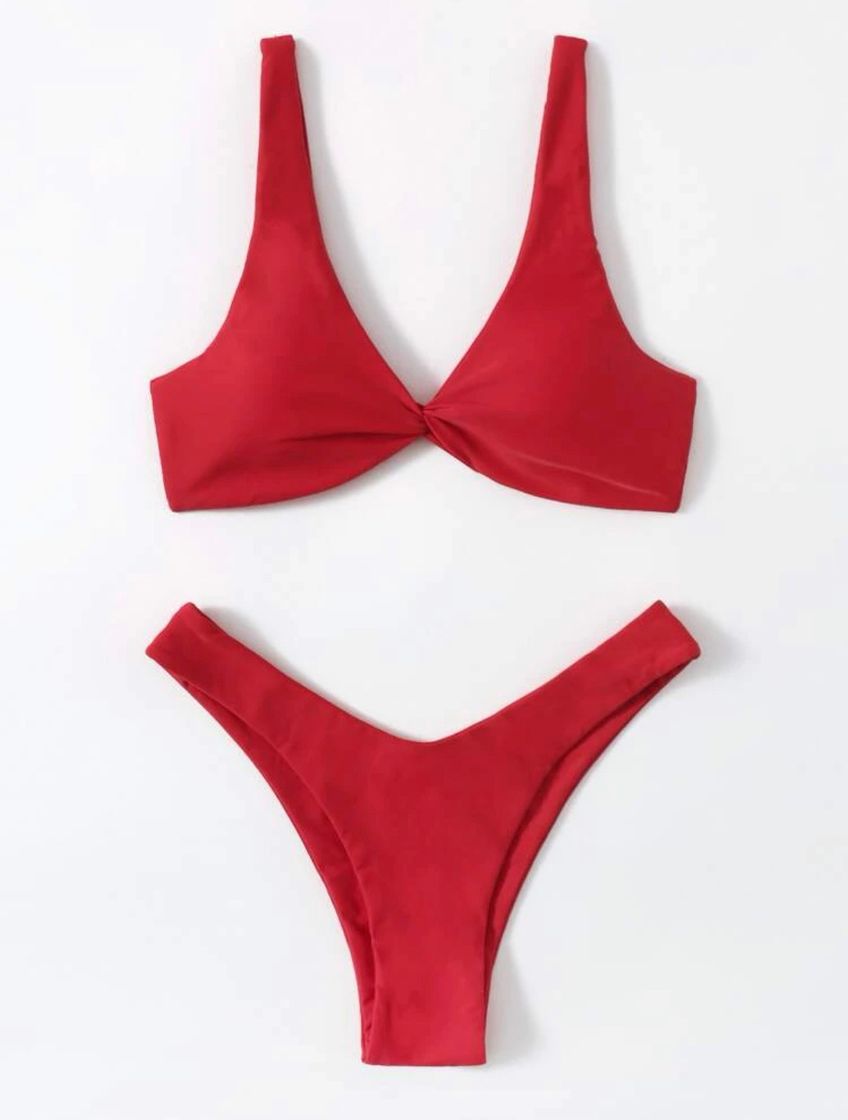 Fashion Bikini nudo rojo