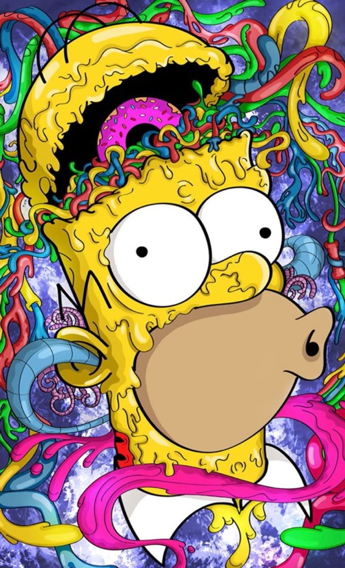 Fashion Homer Simpson Wallpaper