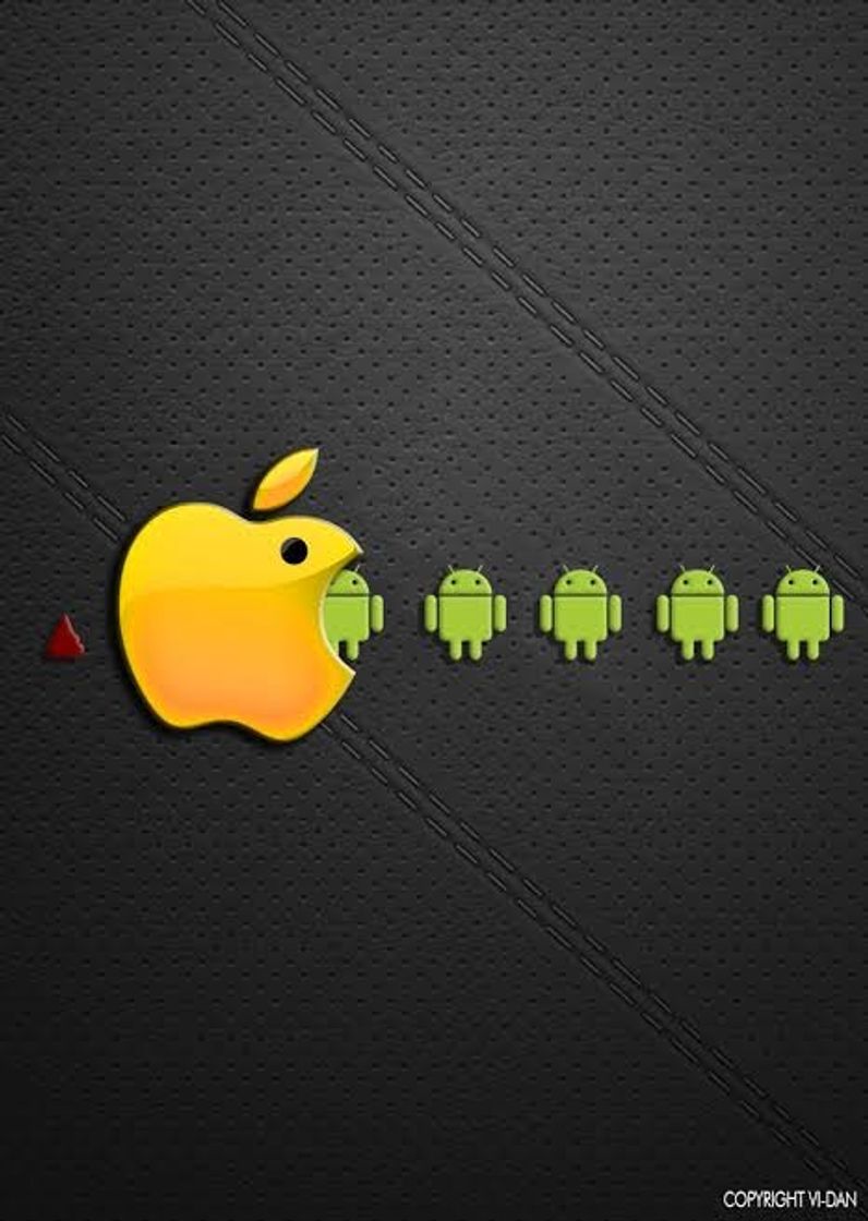 Fashion Apple Vs Android Wallpaper 