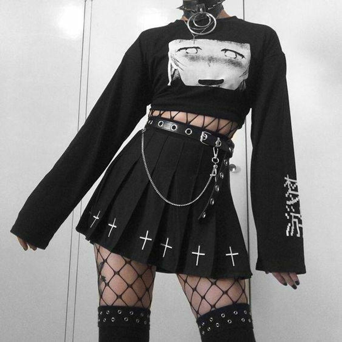 Moda Roupa estilo E-girl ☠️⛓️