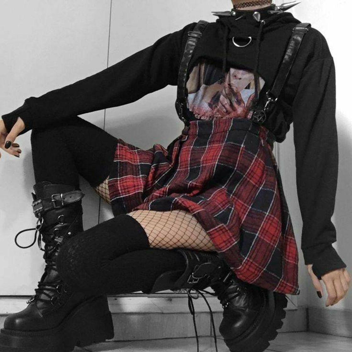 Moda Roupa estilo E-girl ☠️⛓️