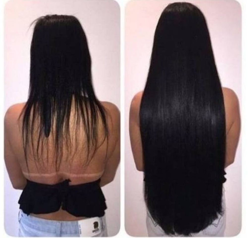 Moda ✨ Extensão de cabelo em fibra orgânica✨