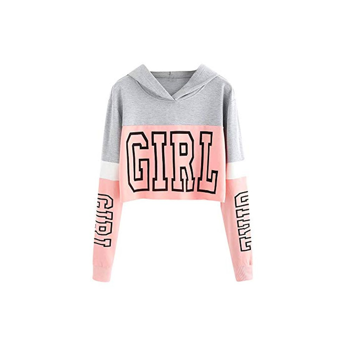 Social Sudaderas Adolescentes Chicas, Fossen Sudaderas Mujer Tumblr con Capucha - Emoticon Estampado
