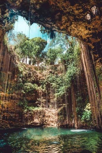 Cenote no Mexico 