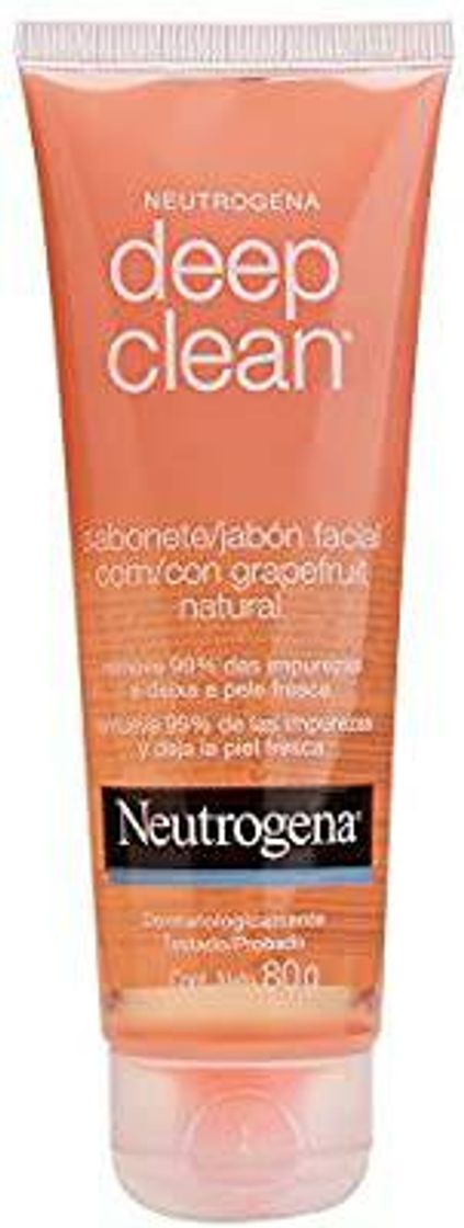 Social Sabonete Facial Deep Clean Grapefruit, Neutrogena