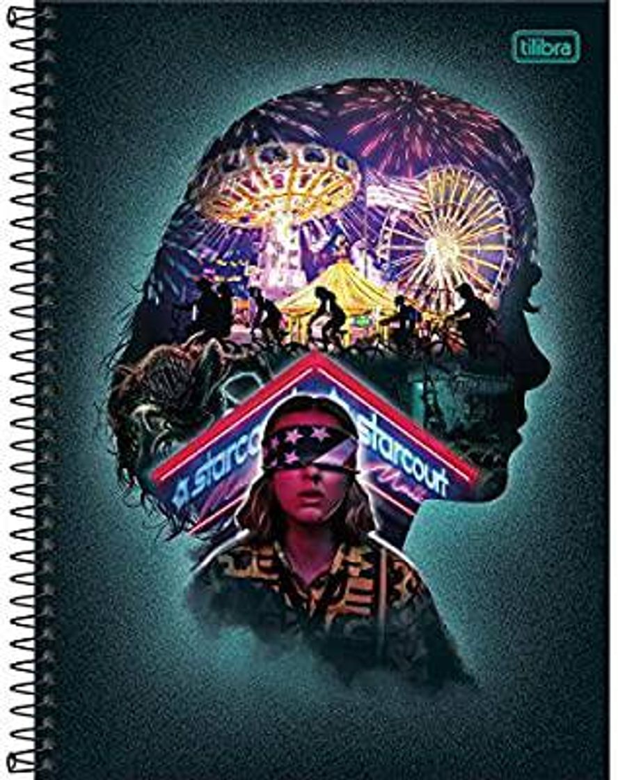 Social caderno stranger things