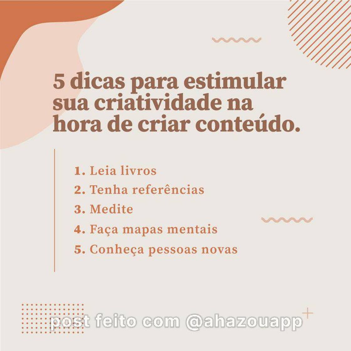 Dica para crescer no instagram.