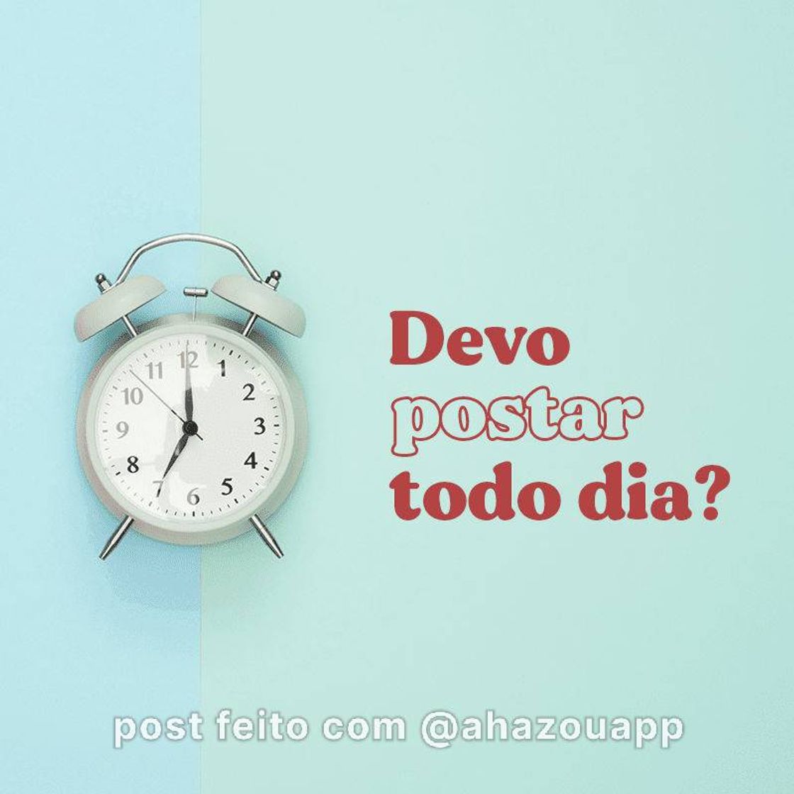 Dica para crescer no instagram.